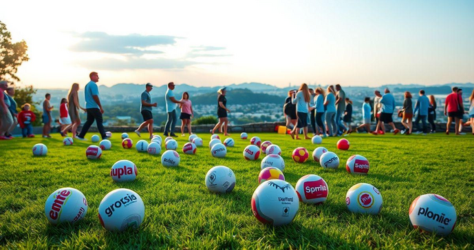 Bolas promocionais eficazes para marketing de sua marca