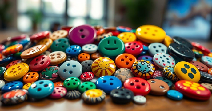 Como Escolher Bottons Personalizados no Atacado para Seu Negócio