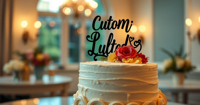 Descubra o Preço Surpreendente do Topo de Bolo Personalizado que Encanta!