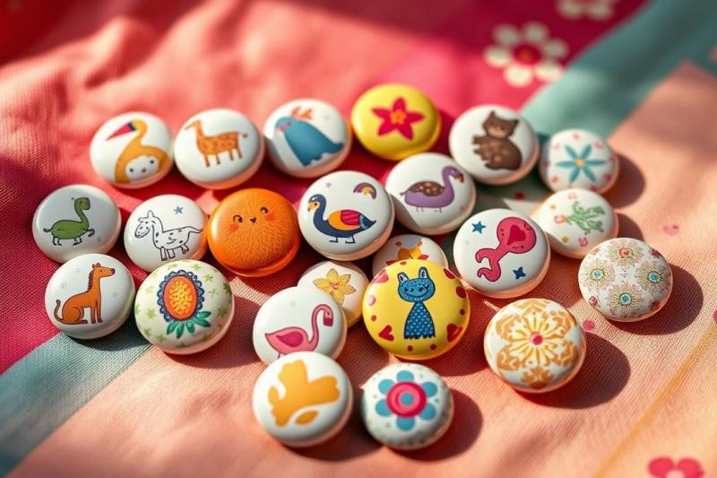 Como Escolher Bottons Personalizados no Atacado para Seu Negócio